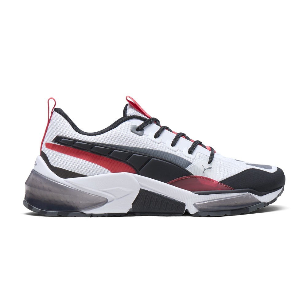 Size 9.5 - Puma LQDCELL Optic Evo White Black Active Red