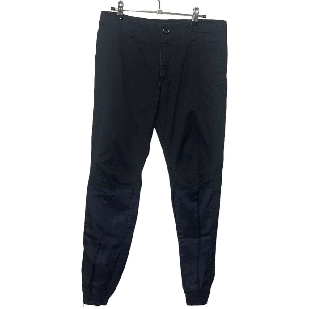 KITH Ronnie Fieg Mercer II Ripstop Jogger Pants Black Blue Men 28