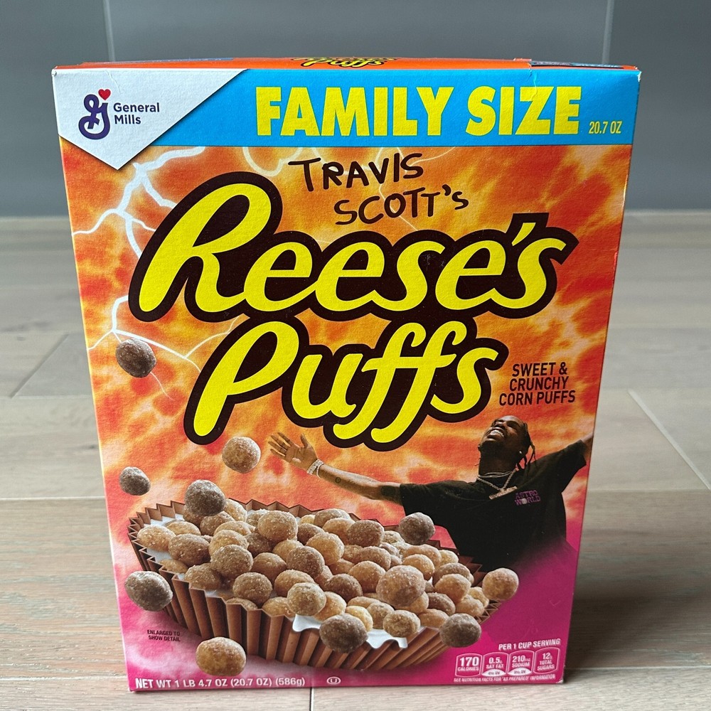 Travis Scott Limited Edition Reese’s Puffs Unopened