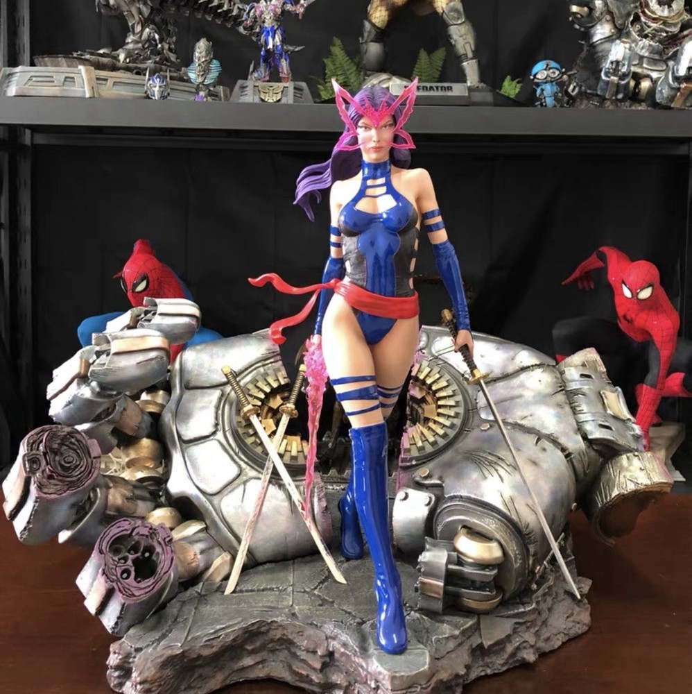 Custom LL 1/4 Psylocke Statue