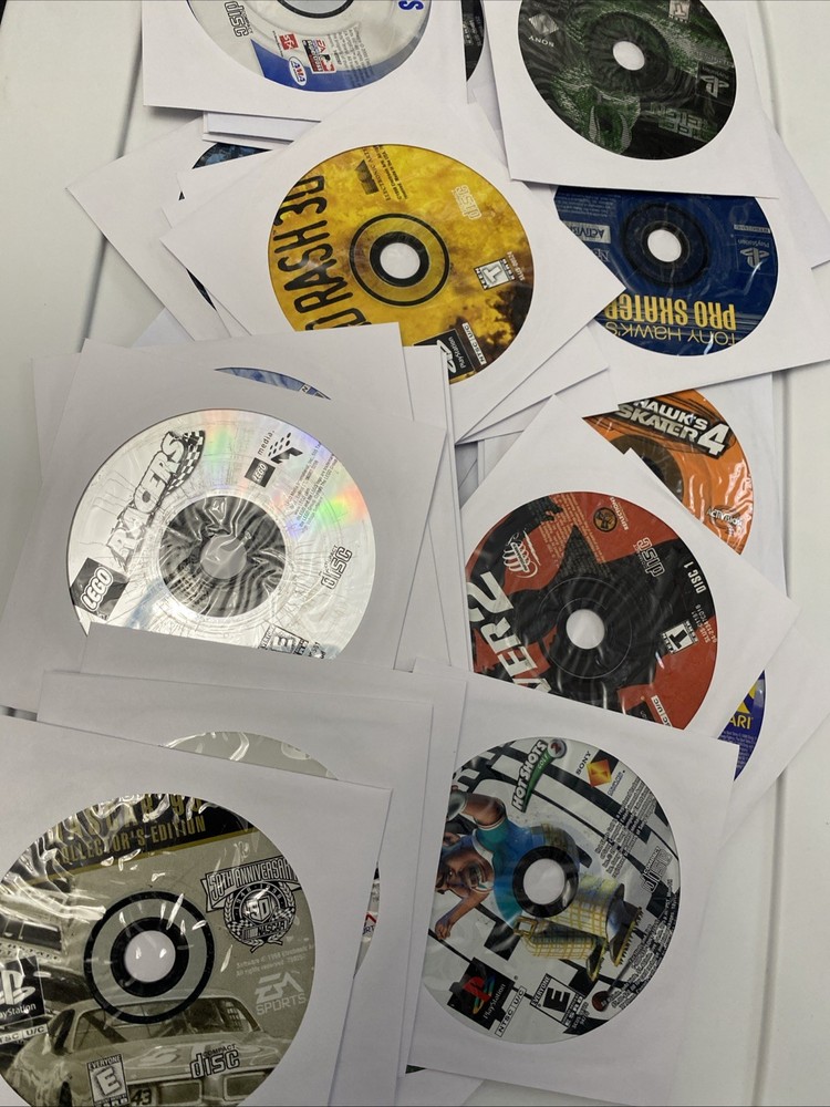 PlayStation 1 Games Disc Only Buy 2 Get 1 50% Off Shooters Racing Sports Kids