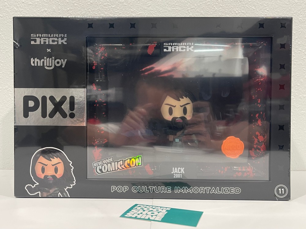 Thrilljoy PIX x Samurai Jack 2001 NYCC #11 Vinyl Pop Culture Figure