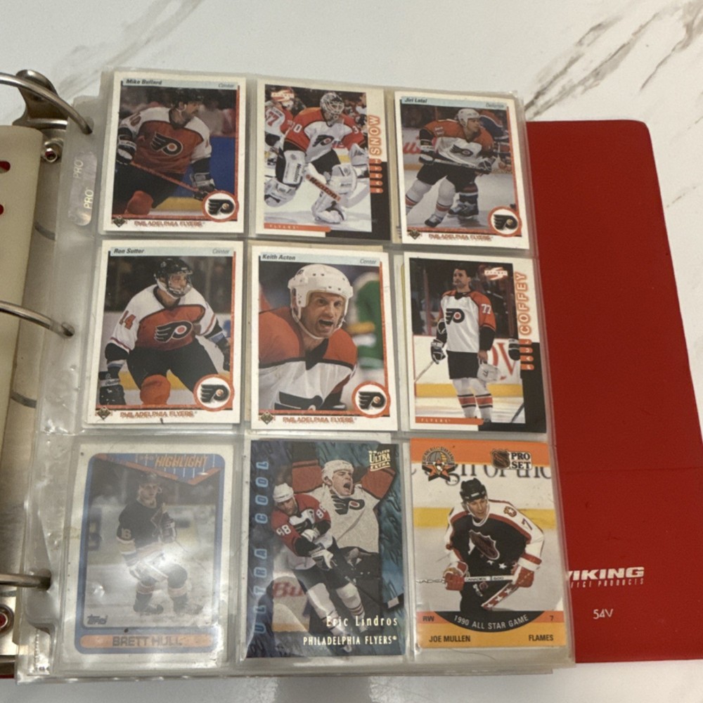 Topps Pro Set Ultra Upper Deck Score NHL 200+ Cards Vintage 1990 Gretzky Lindros