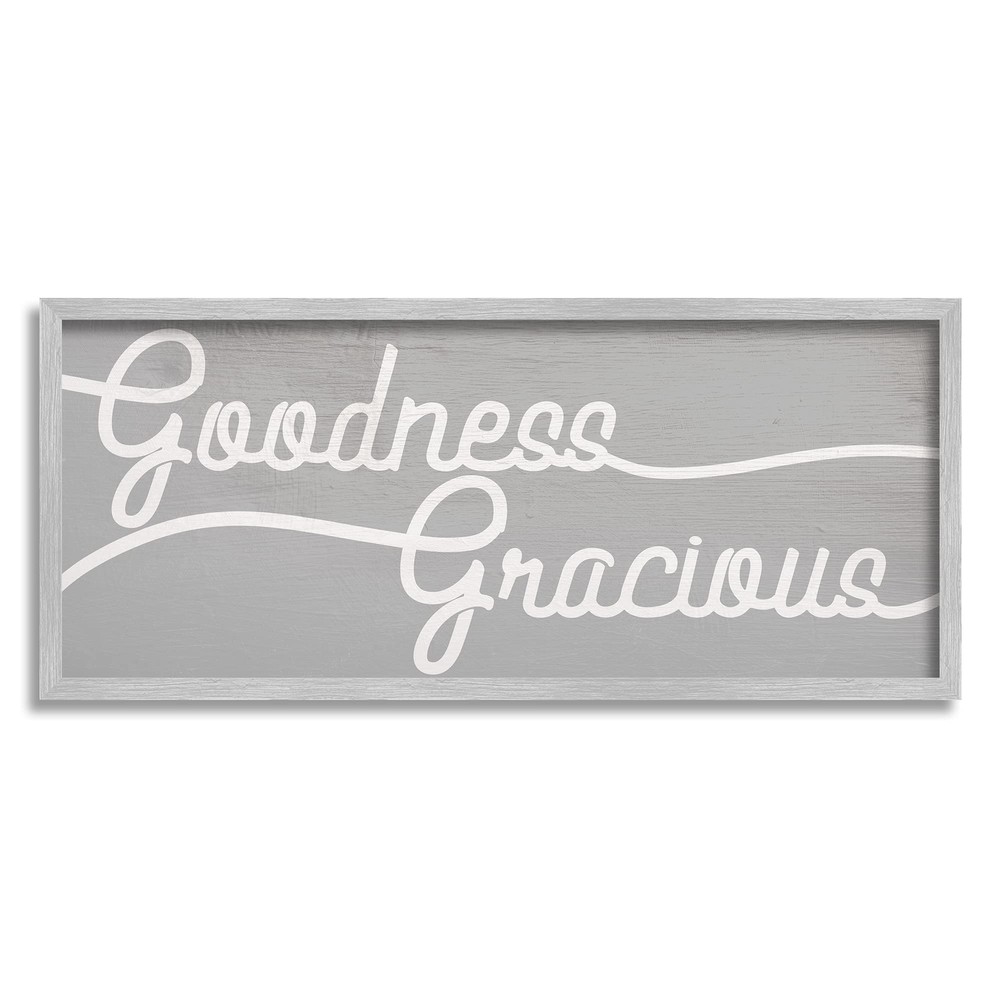 Goodness Gracious Expression Charming Country Family Phrase, Designed by Daph...