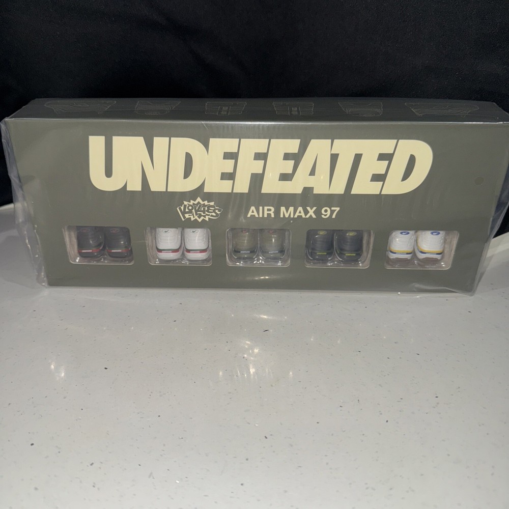 Kokies Undefeated Nike Air Max 97 Toy Figure RARE 5 Pack Set Sneaker Mini Shoes