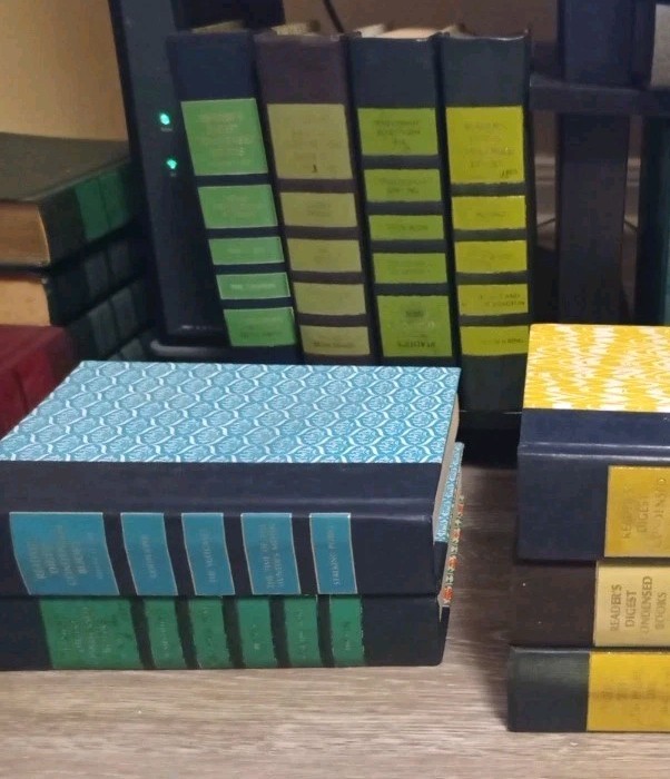 Lot of 8 MIXED Editions Reader's Digest Select Condensed Books Decor Library