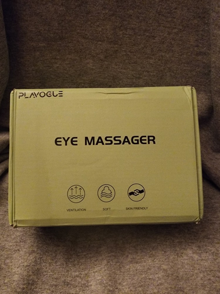 Eye Massager with Heat, Vibration & Bluetooth Music For Eye strain & Fatigue