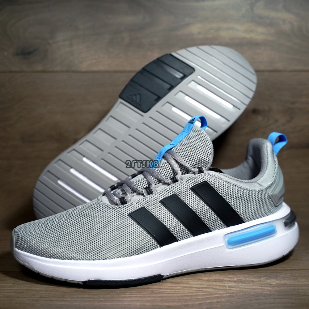 ADIDAS TR23 GREY BLACK BLUE Cloudfoam SIZE 9~11 RUNNING SHOES TRAINING GYM SHOES
