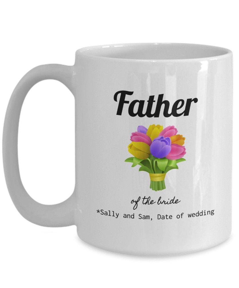 Father Of The Bride Custom Mug