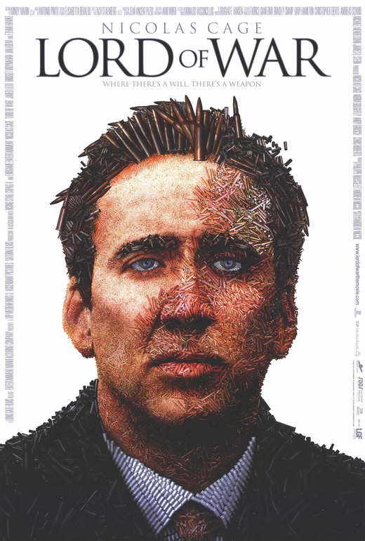 LORD OF WAR Movie POSTER PRINT 27x40 Nicolas Cage Ethan Hawke Jared Leto