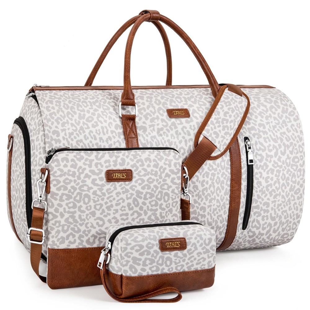 Convertible Travel Duffel Garment Bag with Toiletries Pocket Carry On