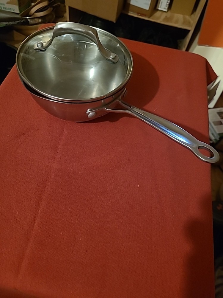 Cuisinart 1 Quart Stainless Steel Saucier Pan