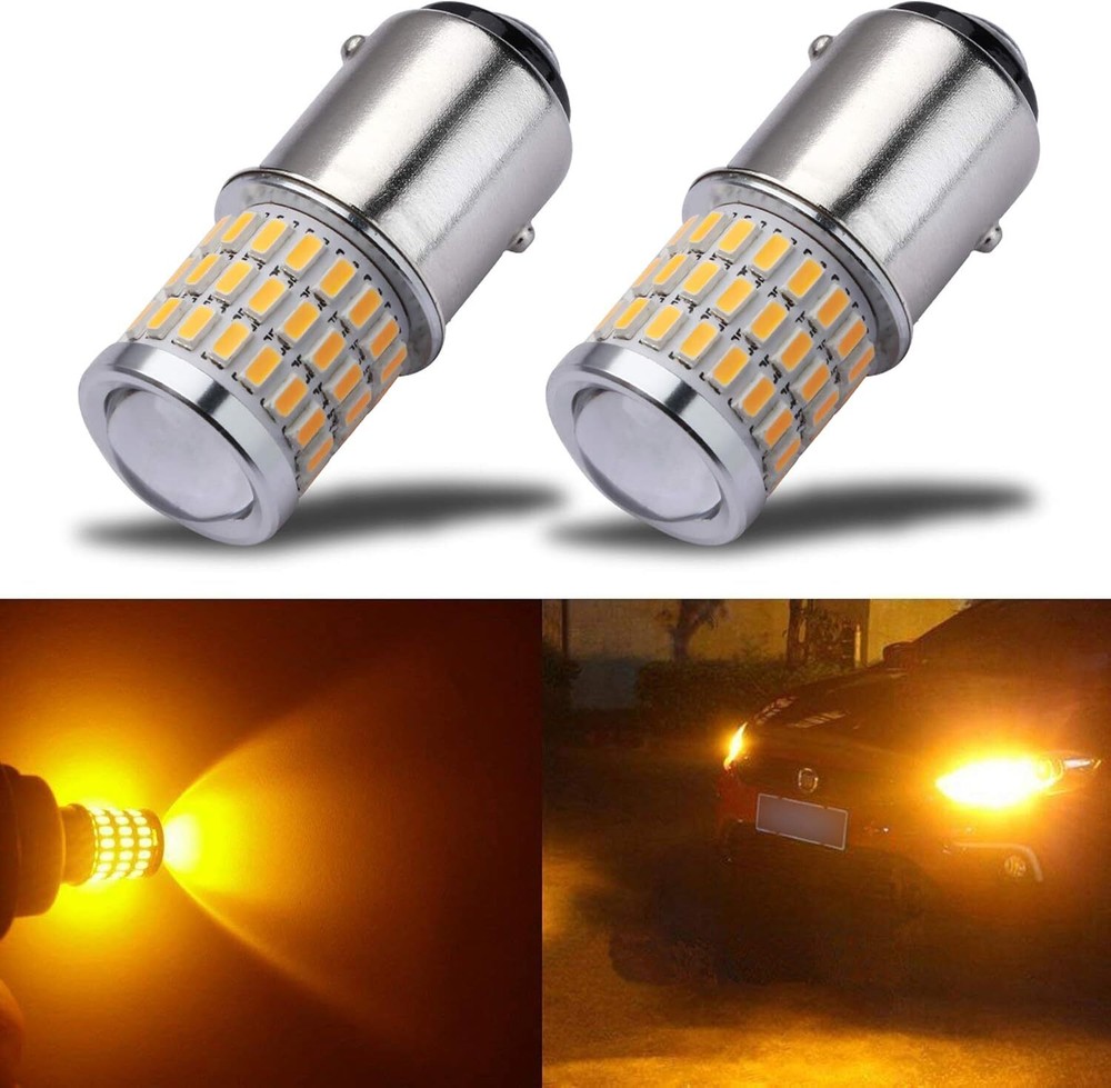 Brightstar 9-30V Low Power 1157 2057 2357 7528 BAY15D Super Bright LED Bulbs