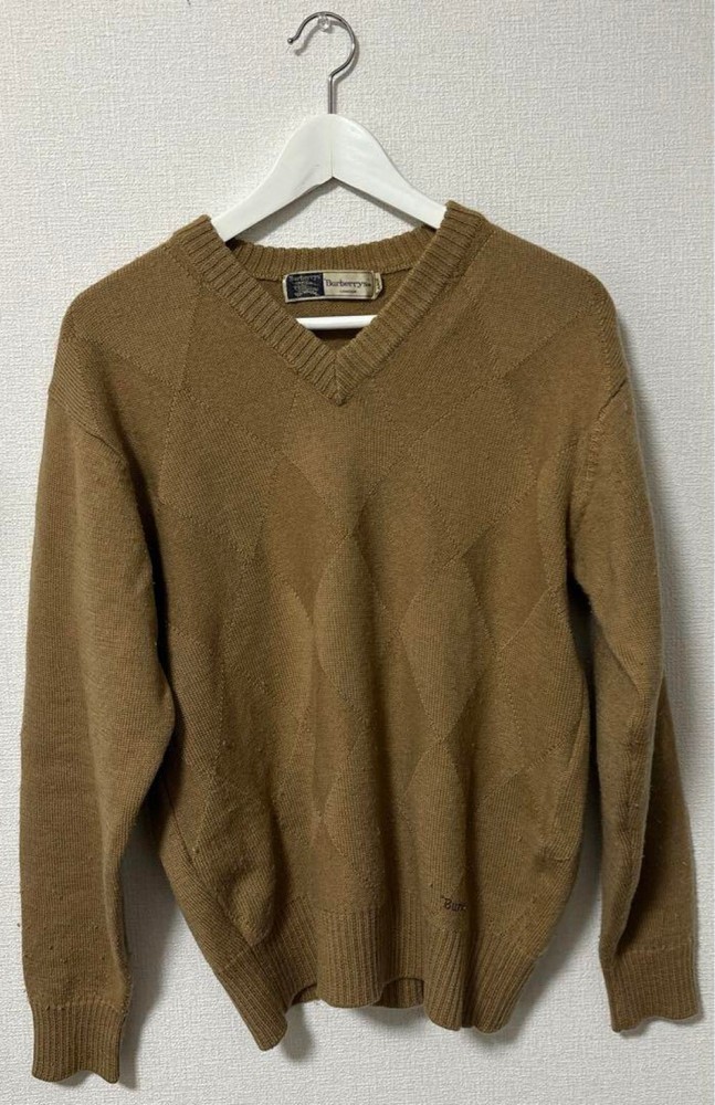 Burberry knit sweater Men's Fashion from Japan