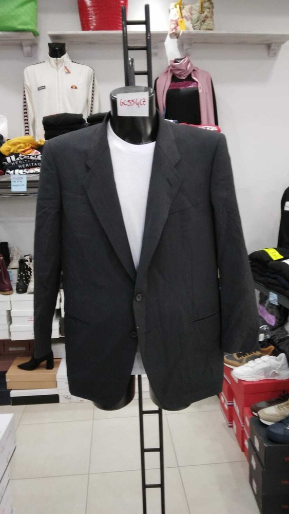Forall Jacket Pure Wool Man Black New Size 50 GC554LZ