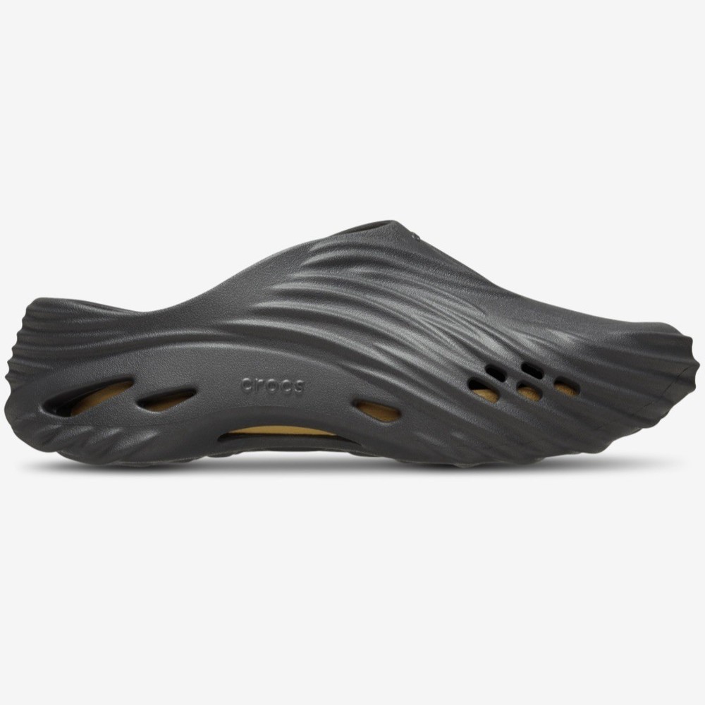 Crocs Echo Wave Black Sand 210521-0LD Comfort Slides Sandals Mens Size 13 NWB