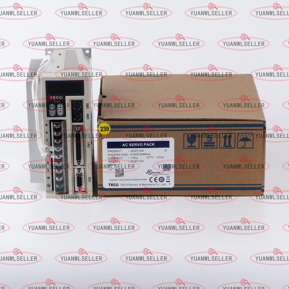 1PCS NEW TECO JSDEP-20A Servo Driver 0.75KW 750W 4.4A