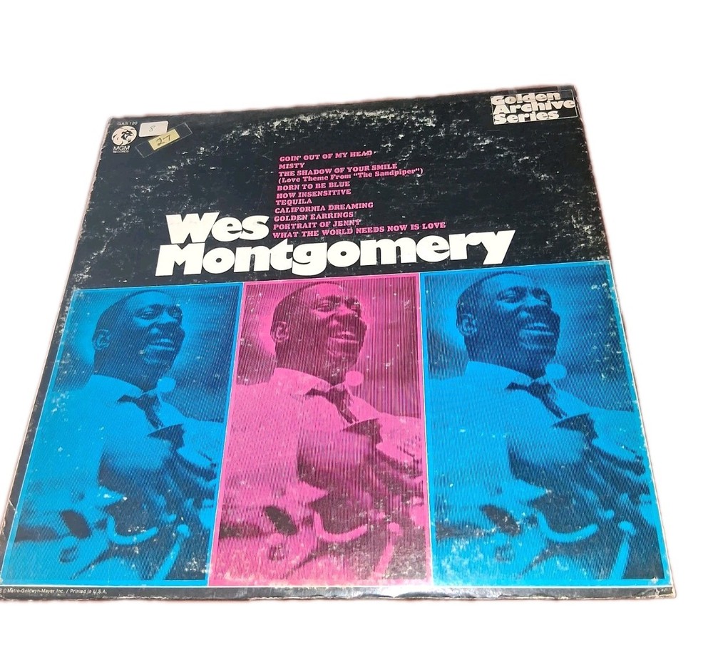 Wes Montgomery - Wes Montgomery LP~{GAS 120} MGM 1970 USA Vinyl!