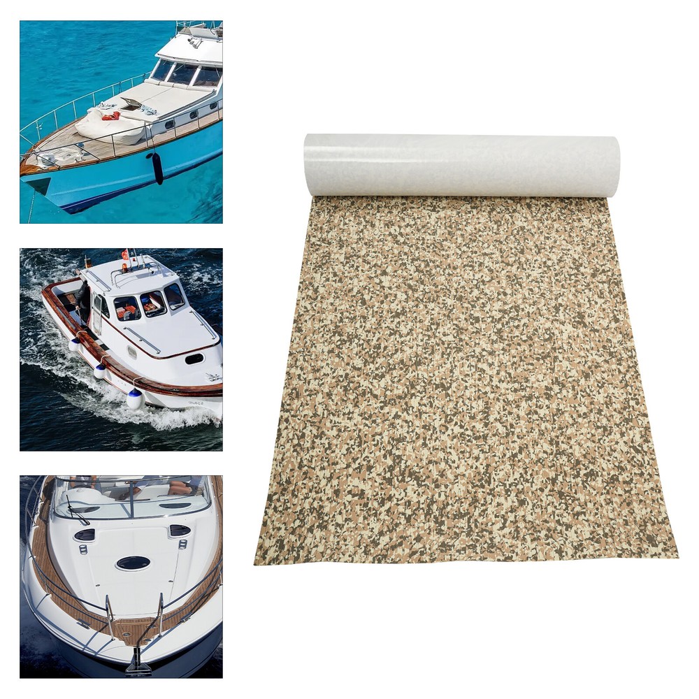 EVA Foam Boat Marine Flooring Mat Self-Adhesive Boat Flooring Sheet Non-slip