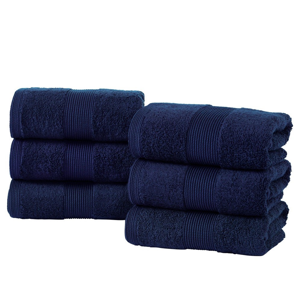 Fabstyles Luxury Hand Towels 16 x 28 Inches Set of 6 - 16x28
