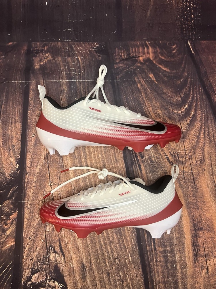 Men's Nike Football Cleats Vapor Speed 3 TB Red White Maroon HM8849-102 Size 8.5