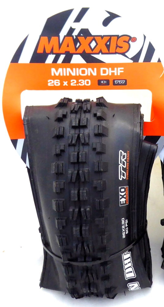 Maxxis Minion DHF 26x2.30 60 TPI Folding Dual Compound TIre