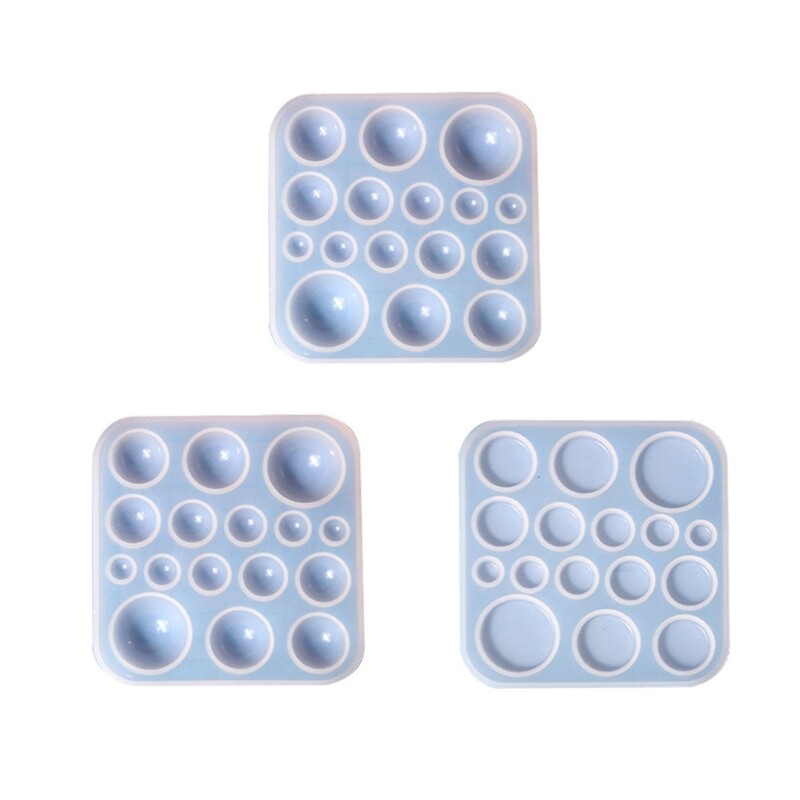 Silicone Jewelry Mold for DIY Rings Necklace Bracelet Resin Crafting