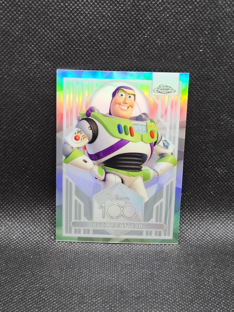 2023 Topps Chrome Disney 100 Buzz Lightyear Refractor #61