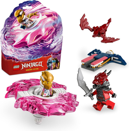 LEGO NINJAGO Sora Dragon Spinjitzu Spinner with Spinning Blade Battle Toy