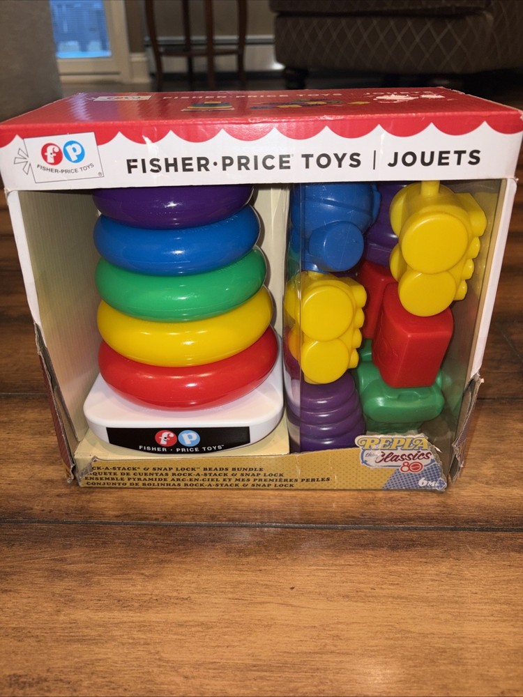 Fisher-Price Rock A Stack And Snap Lock Bundle