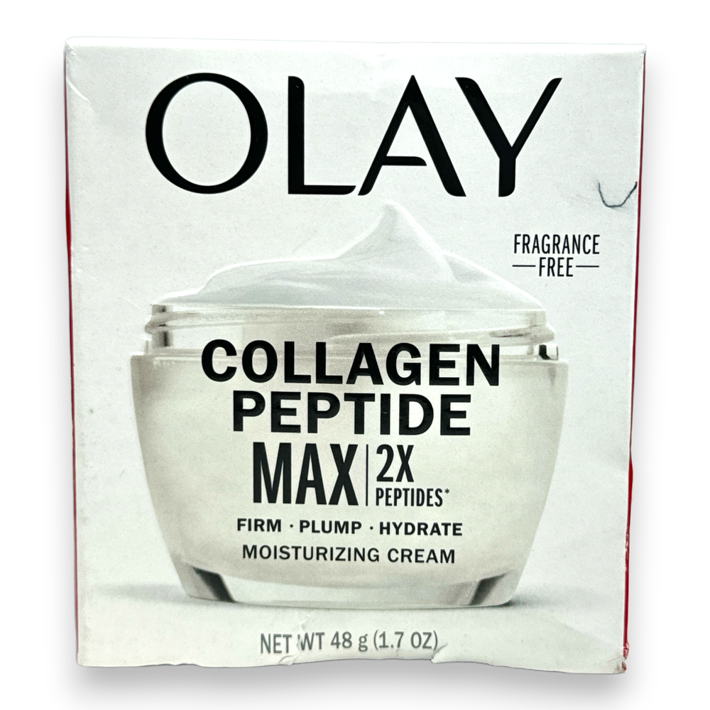 Olay Collagen Peptide Max 2X Peptides Moisturizing Cream F-F 1.7oz. New In Box