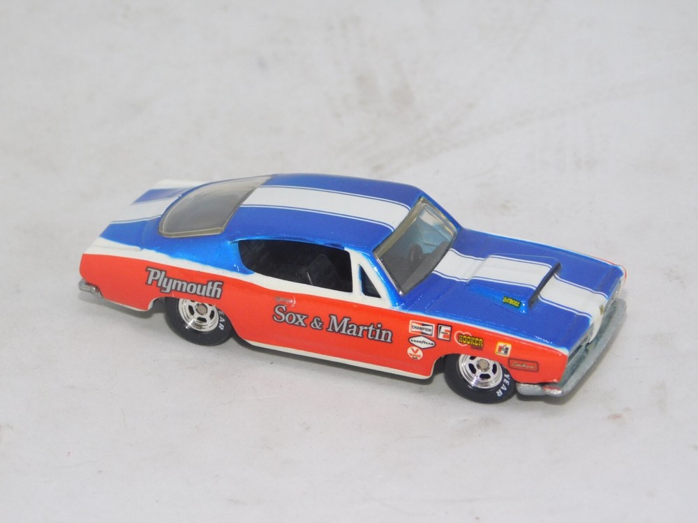 Hot Wheels Drag Strip Demons Sox & Martin Super Stock Plymouth Barracuda 5/30