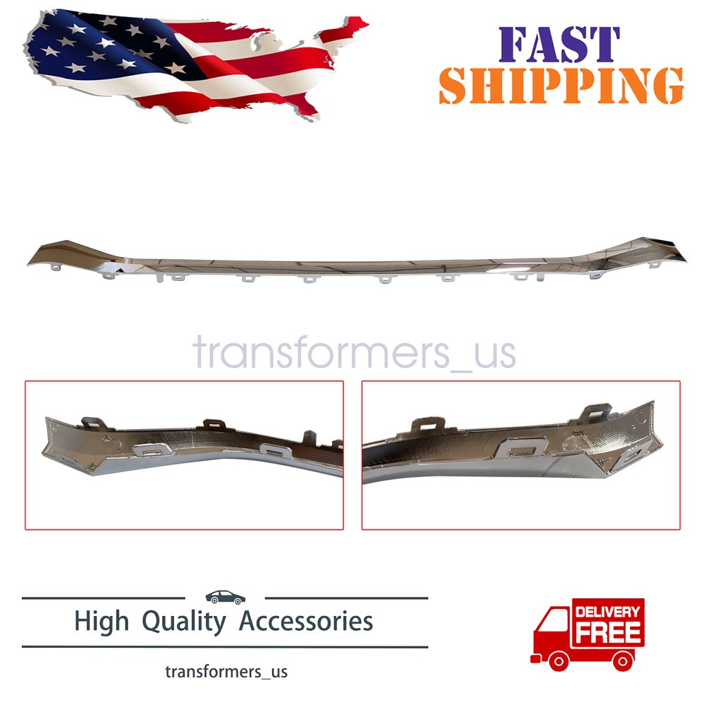 Fits For GMC Terrain 2018 2019 2020 2021 Bumper Trim Molding 84165544 GM1044139