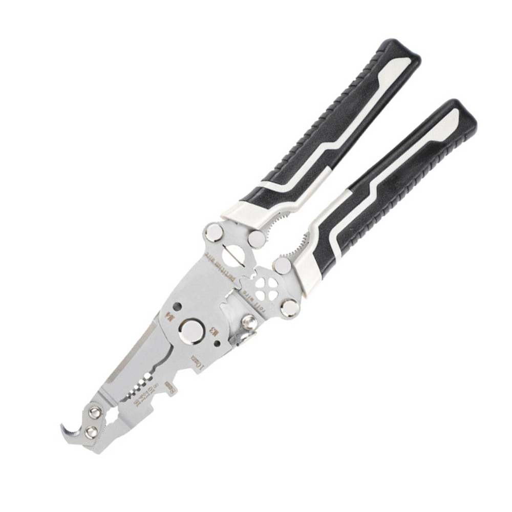 18-in-1 Foldable Crimper Wire Stripper Multitool Pliers for Cables