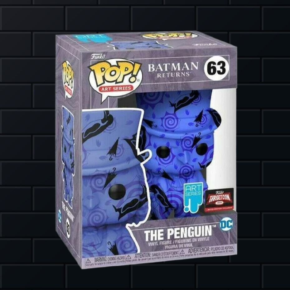 DC Penguin Art Series Targetcon Exclusive Funko Pop 63