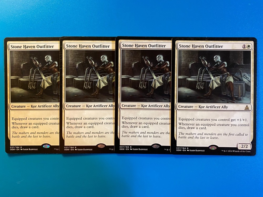 MTG x4 Stone Haven Outfitter Oath of the Gatewatch Near Mint