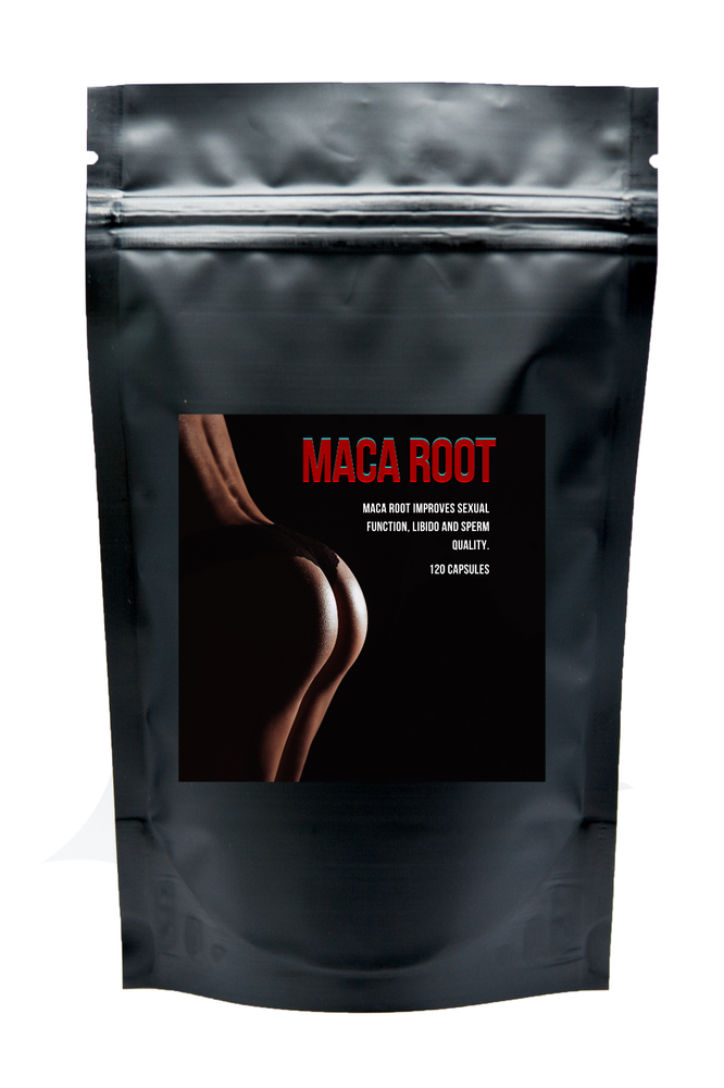Maca root capsules Male Enhancement Boost Testosterone Sex Drive 120 capsules