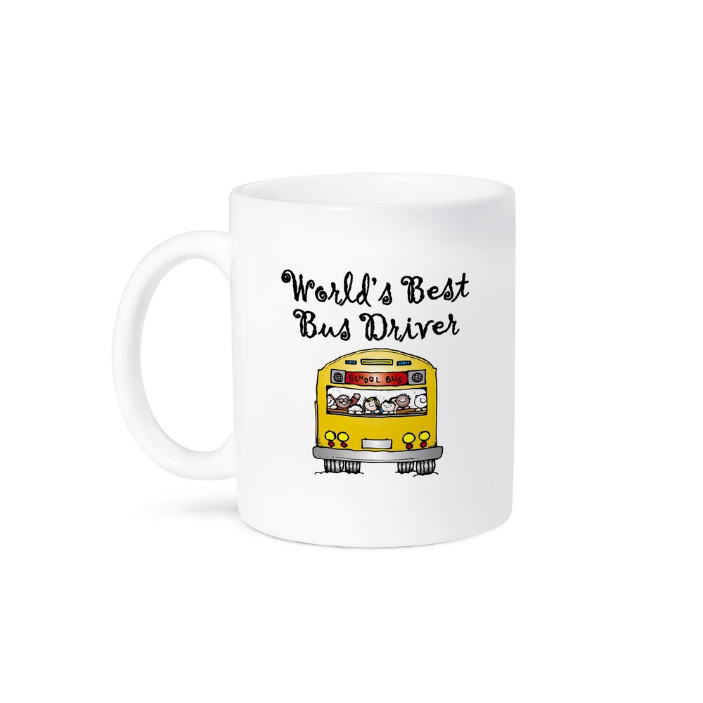 3dRose, Worlds Best Bus Driver., Mug