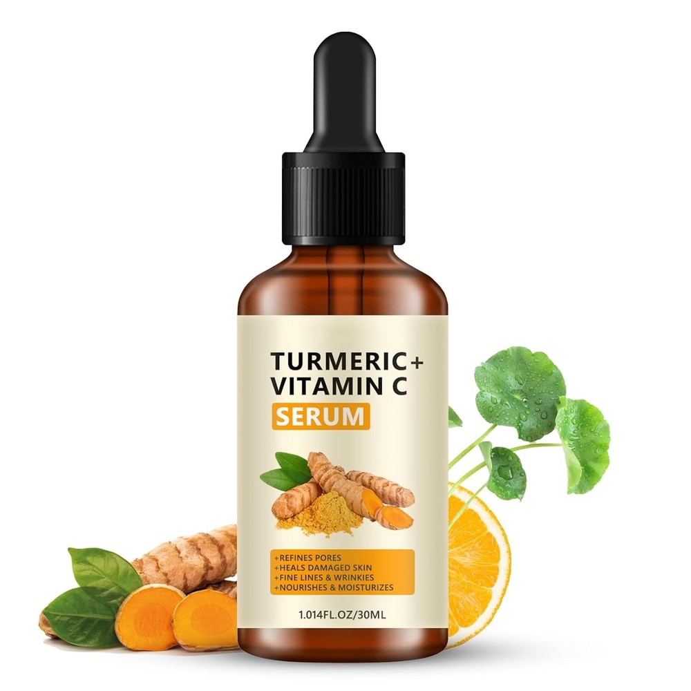 Turmeric Vitamin C Face Glow Booster Moisturizer with Skin Repair Serum 30ml