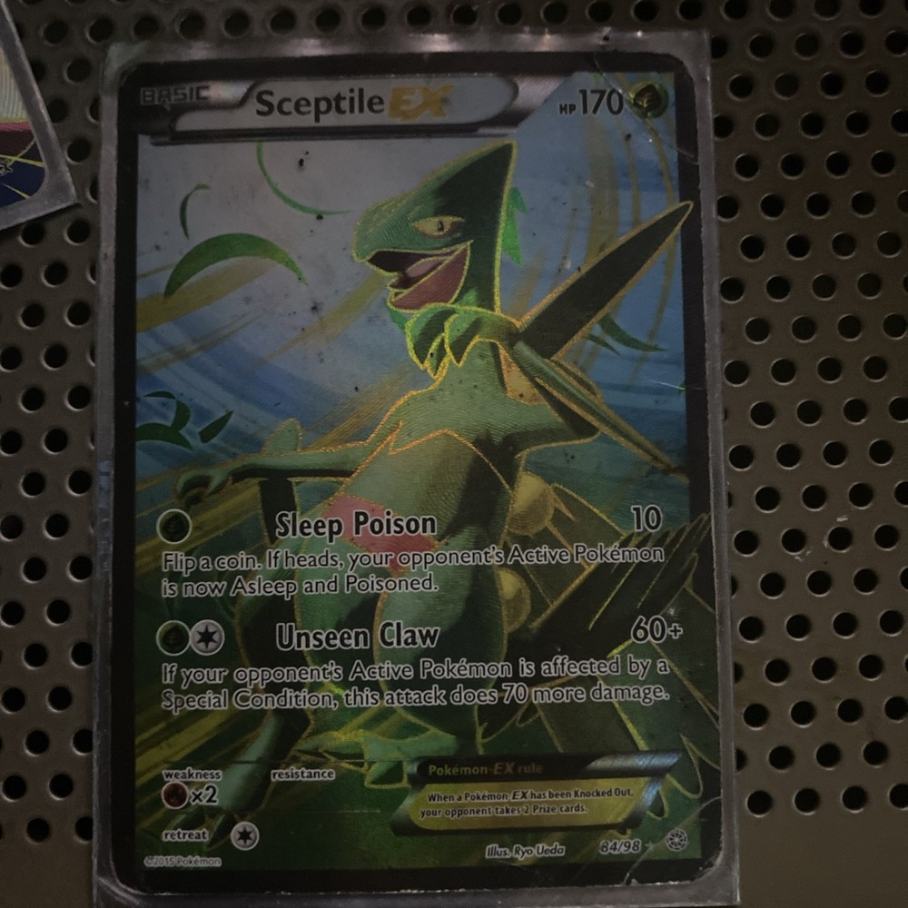 Sceptile EX (84 Full Art) 84/98 XY - Ancient Origins Holo