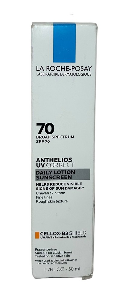 La Roche-Posay Anthelios SPF 70 UV Correct Daily Sunscreen Lotion 1.7 fl oz