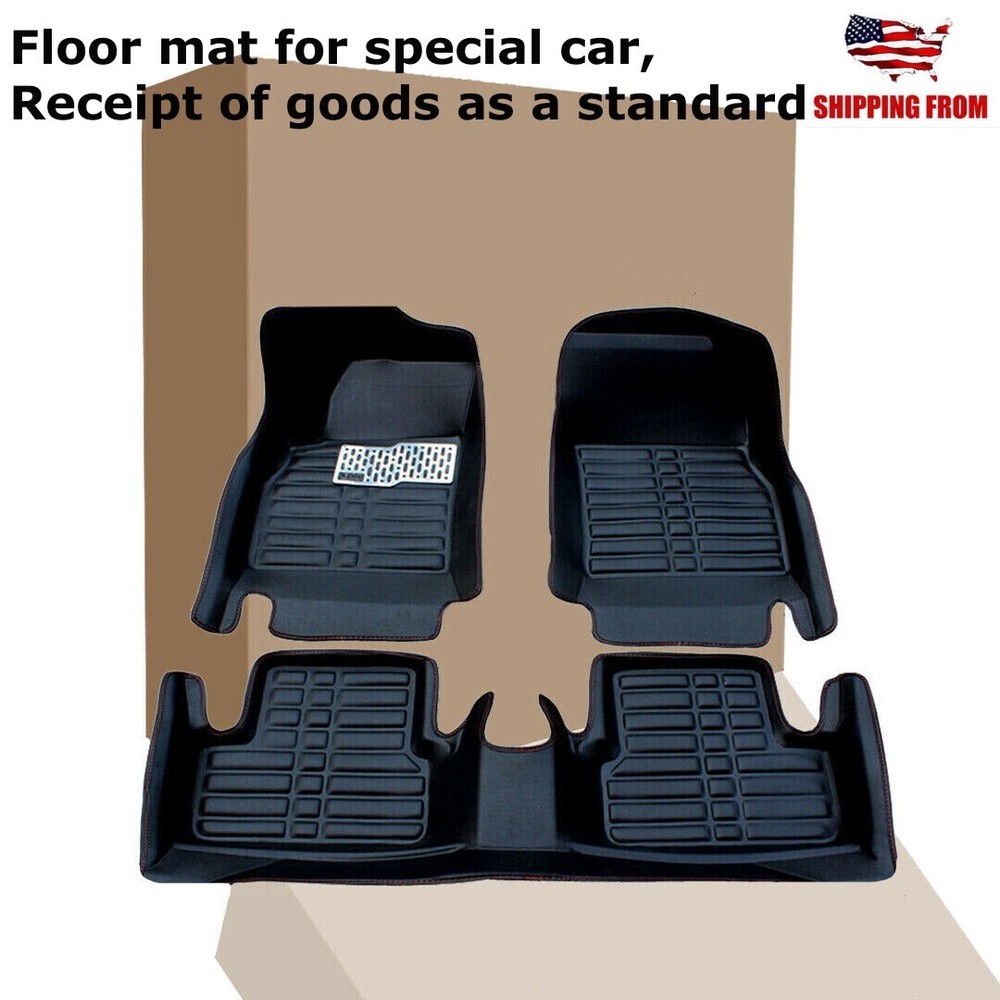 Foldable XPE Floor Carpet Liner Mats Customized for Toyota RAV-4 2013-2018