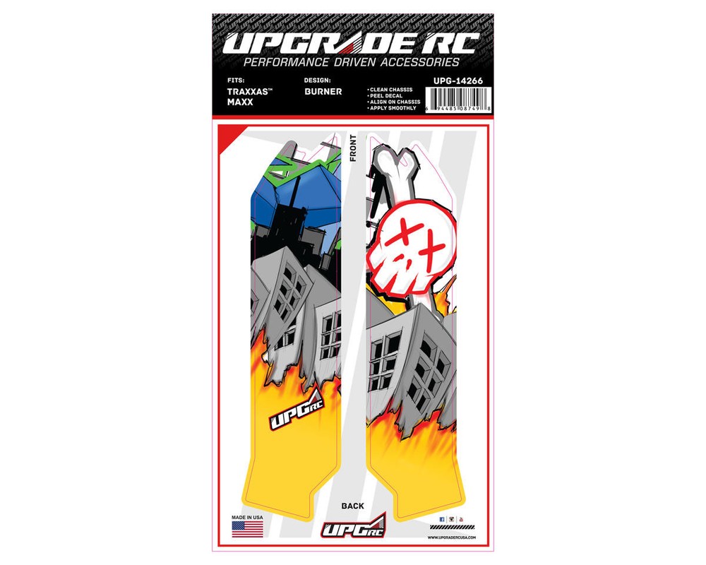 UpGrade RC Chassis Protector for Traxxas® Maxx® (Burner) (1) [UPG-14266]
