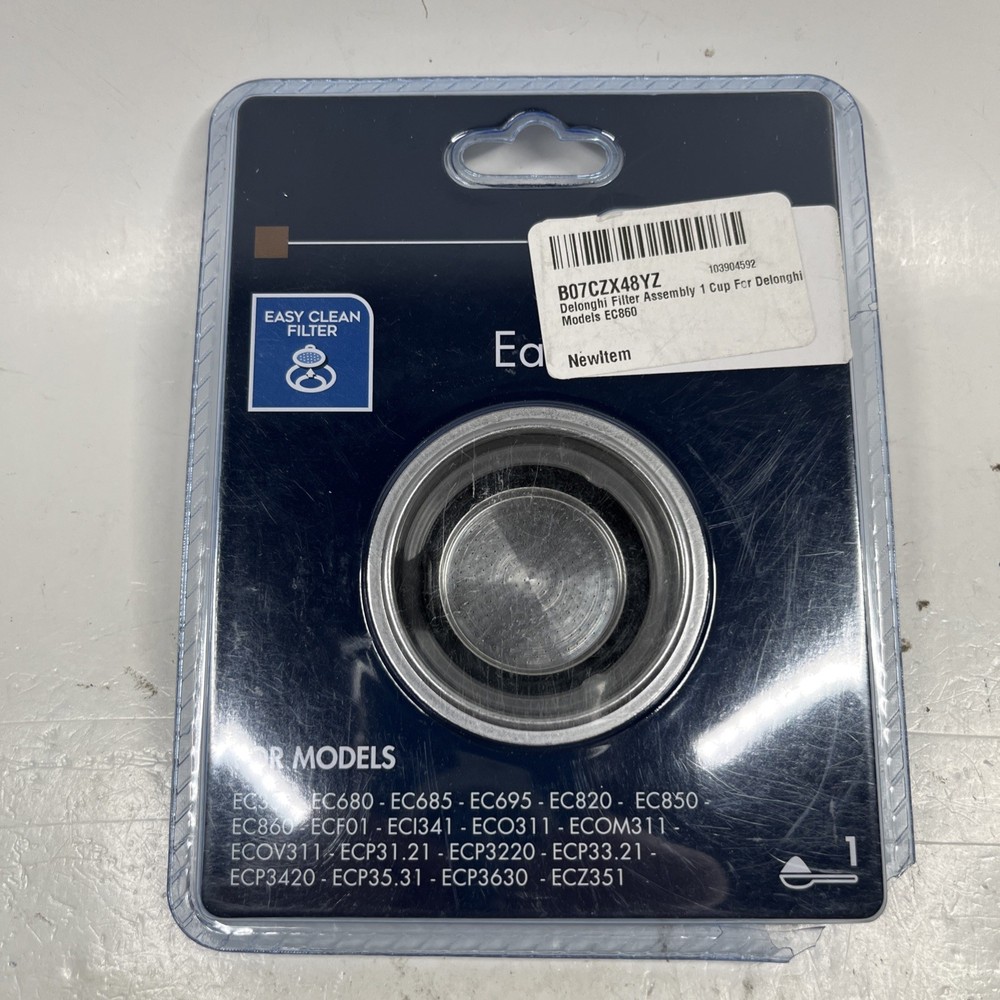 De'Longhi Easy Clean 1 Cup Filter Espresso/Cappuccino Machines, 5513280991