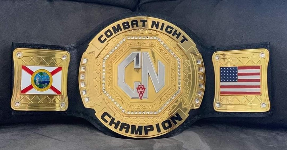 Brand New Combat Night Champion Championship Belt 2mm Brass