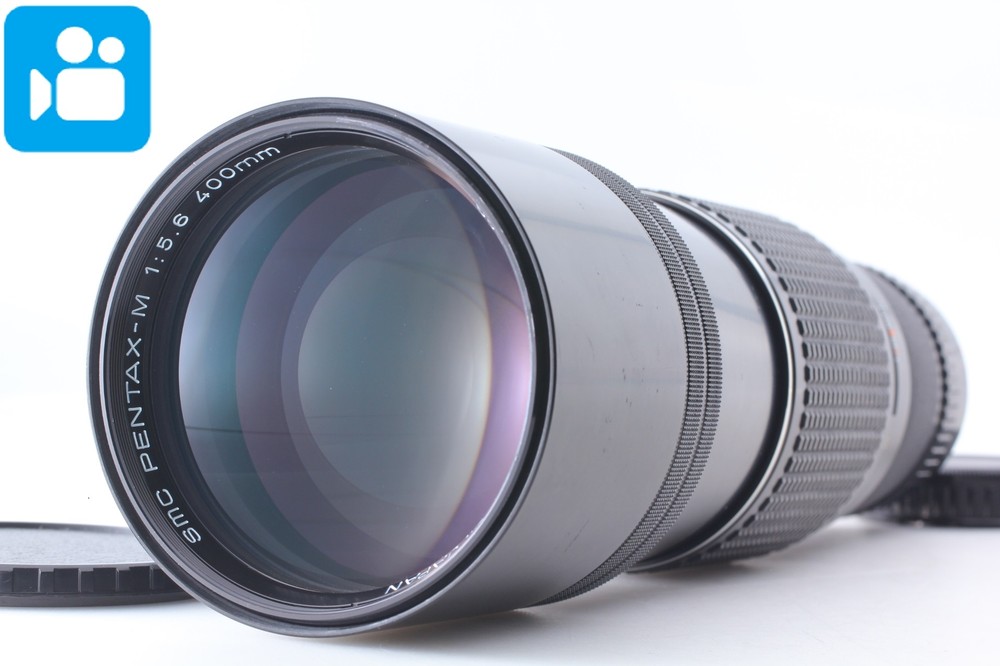 🎦VIDEO👀[MINT] Asahi SMC Pentax M 400mm f5.6 Telephoto Lens K Mount From JAPAN