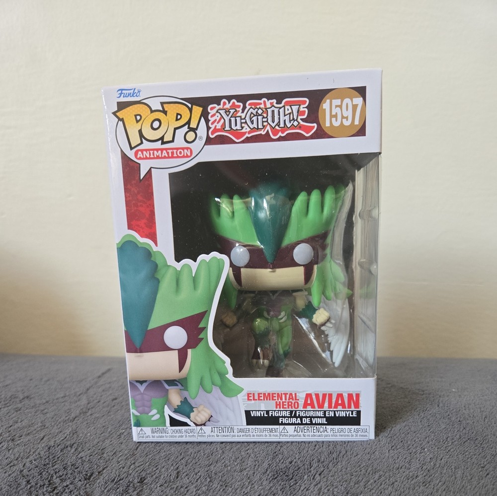 Funko Pop Yu-Gi-Oh Elemental Hero Avian Vinyl Figure #1597