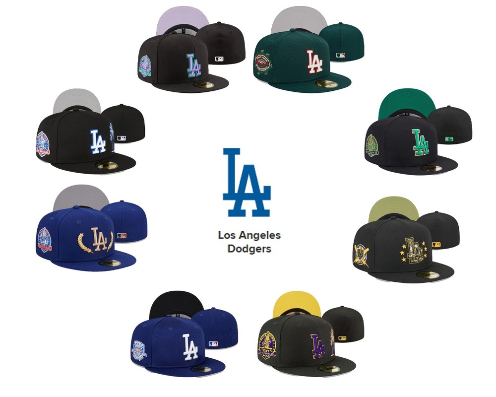 2024 New MLB Los Angeles Dodgers New Era 59FIFTY Size Cap