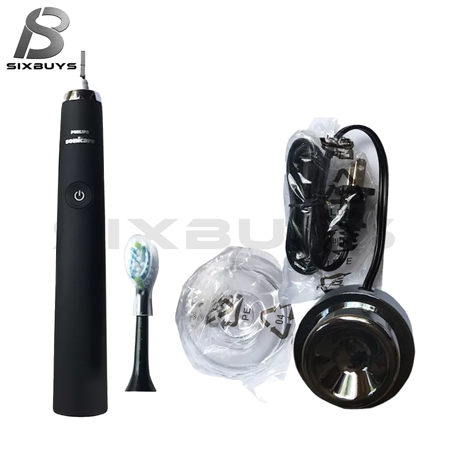 Toothbrush for Philips Sonicare DiamondClean DeepClean Black|FREE 1x Head|No Box