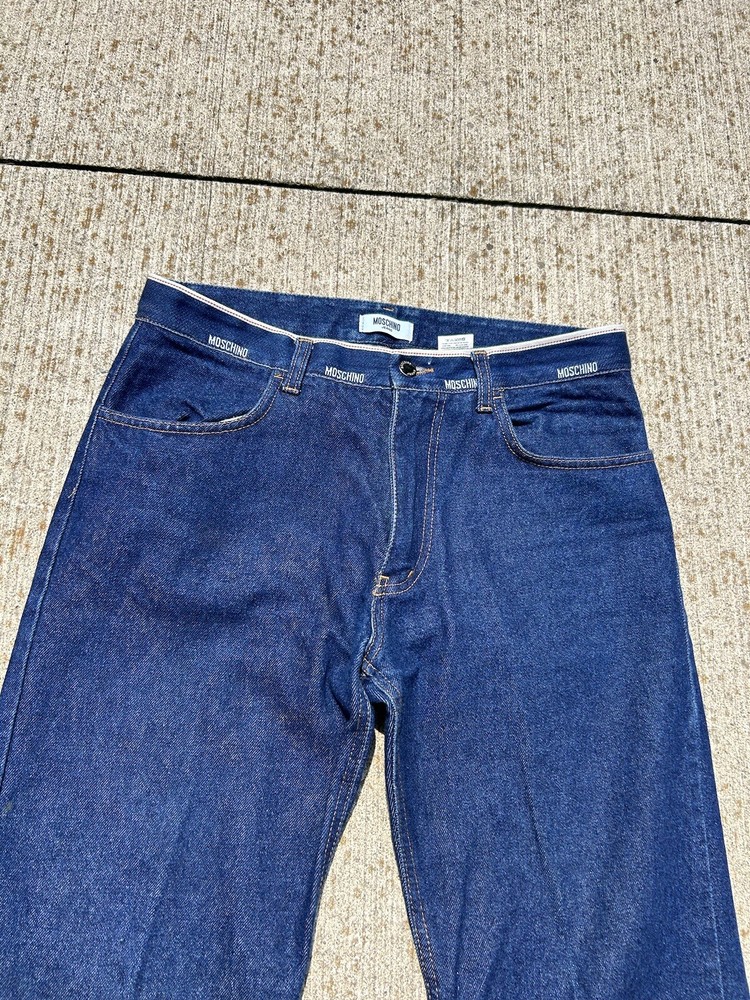 Moschino Jeans Unisex Peace Sign Jeans 33 By 32